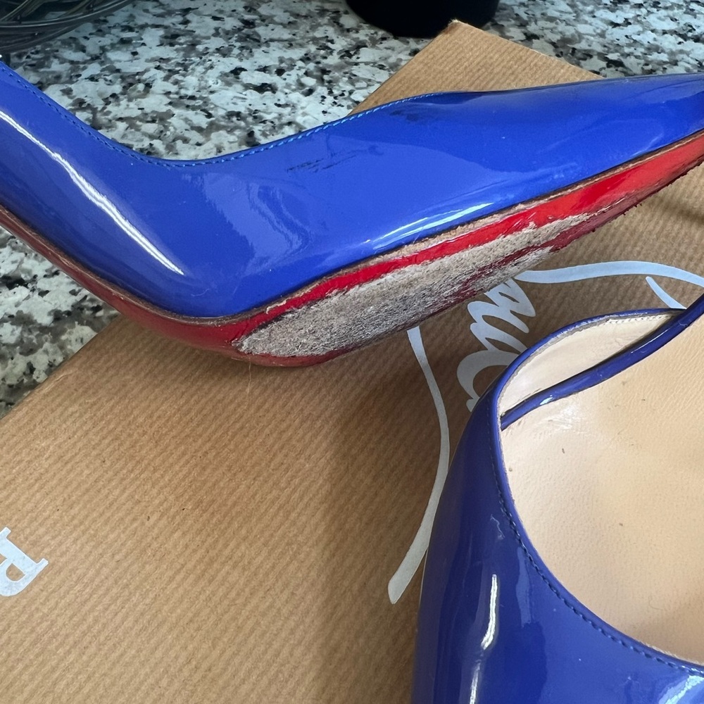 Christian Louboutin Iriza 100 Patent leather - Picture 6 of 9